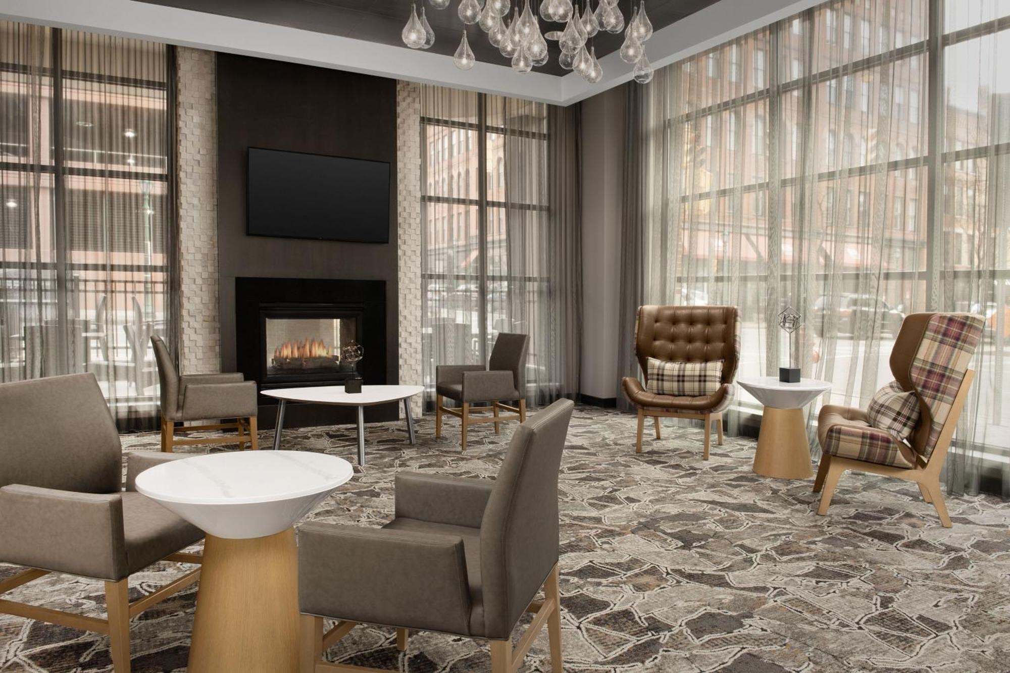 Residence Inn By Marriott Syracuse Downtown At Armory Square Eksteriør billede